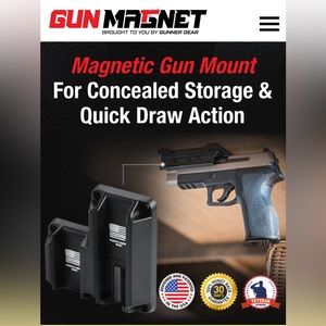 Gunner Gear Gun Magnet 🧲